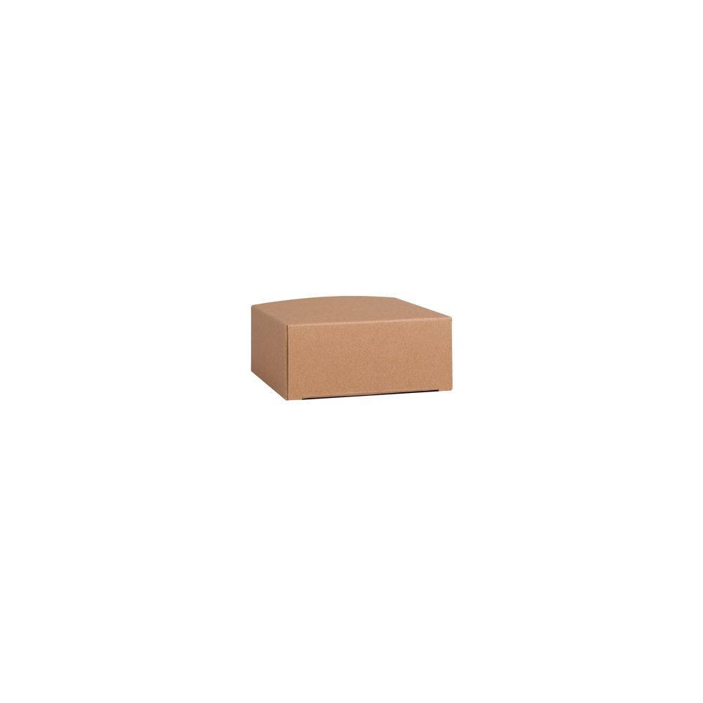 Kraft Square Flat-Pack Soap Gift Box