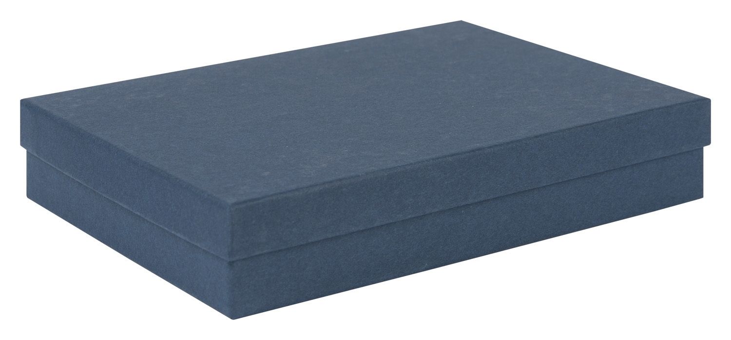 Kraft Navy Blue Small Necklace Jewellery Gift Box