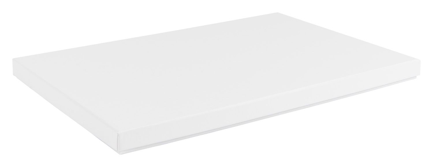 Luxury White Thin A4 Presentation Gift Box