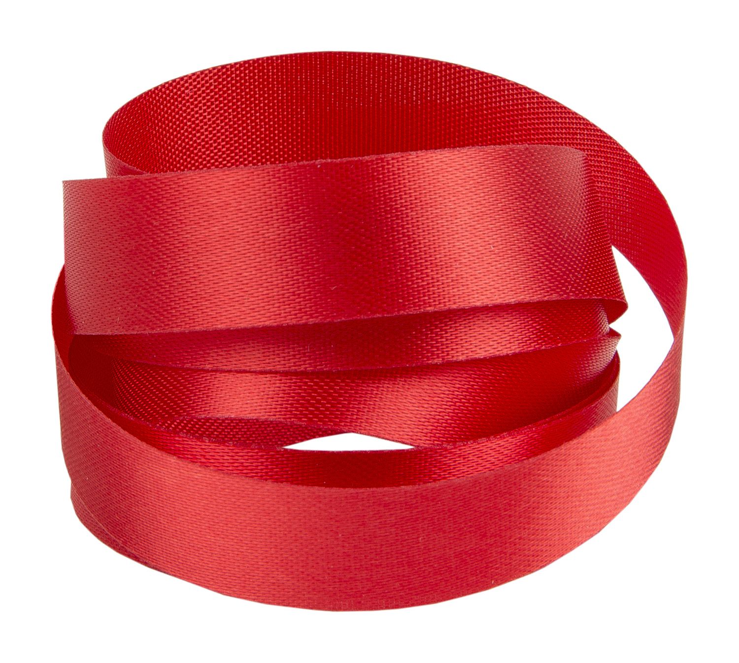 Red Wood Pulp Ribbon 50 metres x 15mm
