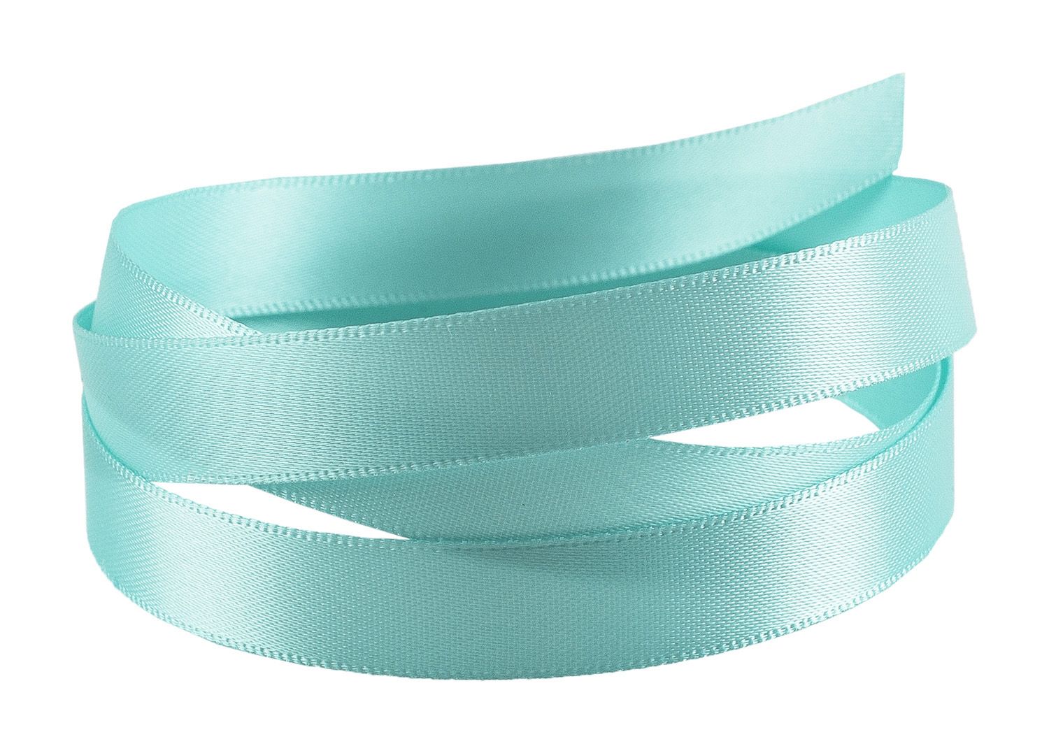 Ocean Blue Double Faced Satin Ribbon 20 metres x 10mm