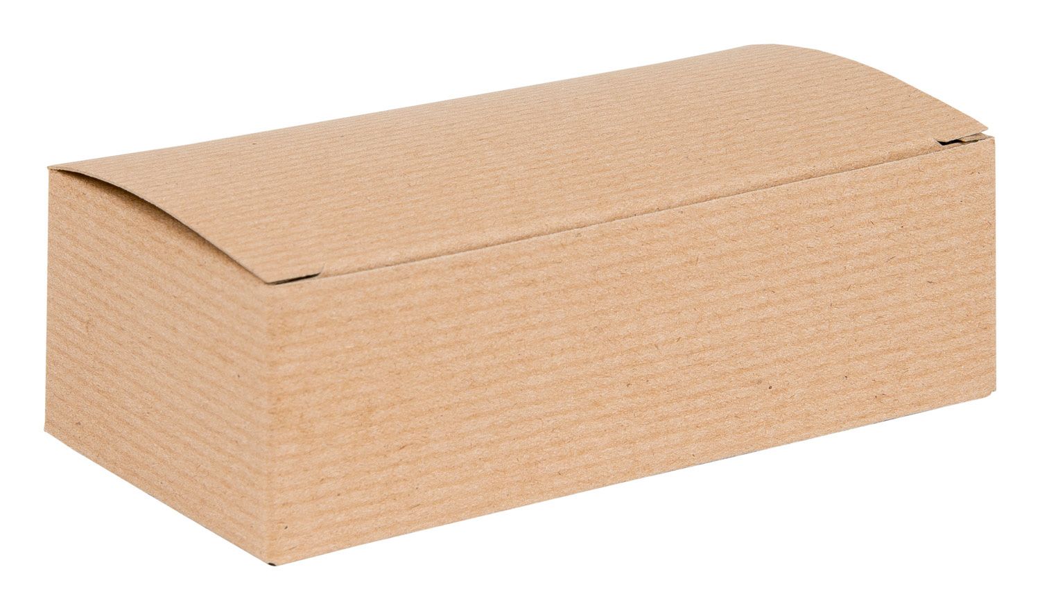 Brown Kraft Recycled Small 1-Piece Flat Packed Pop Up Gift Box