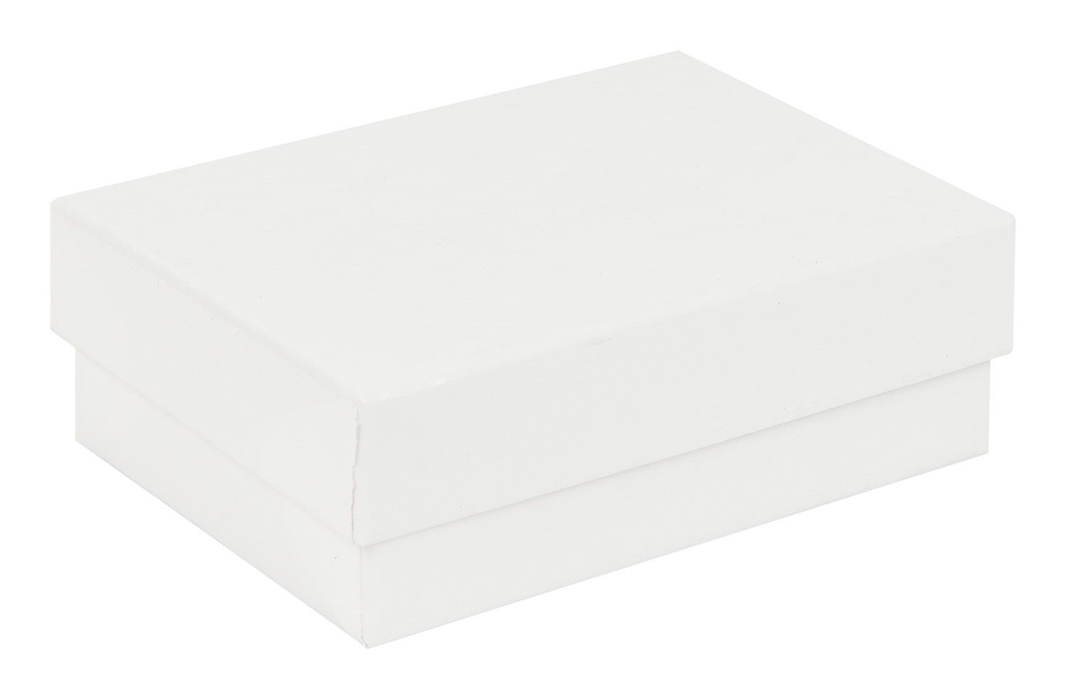 Kraft White Gloss Earring Jewellery Gift Box