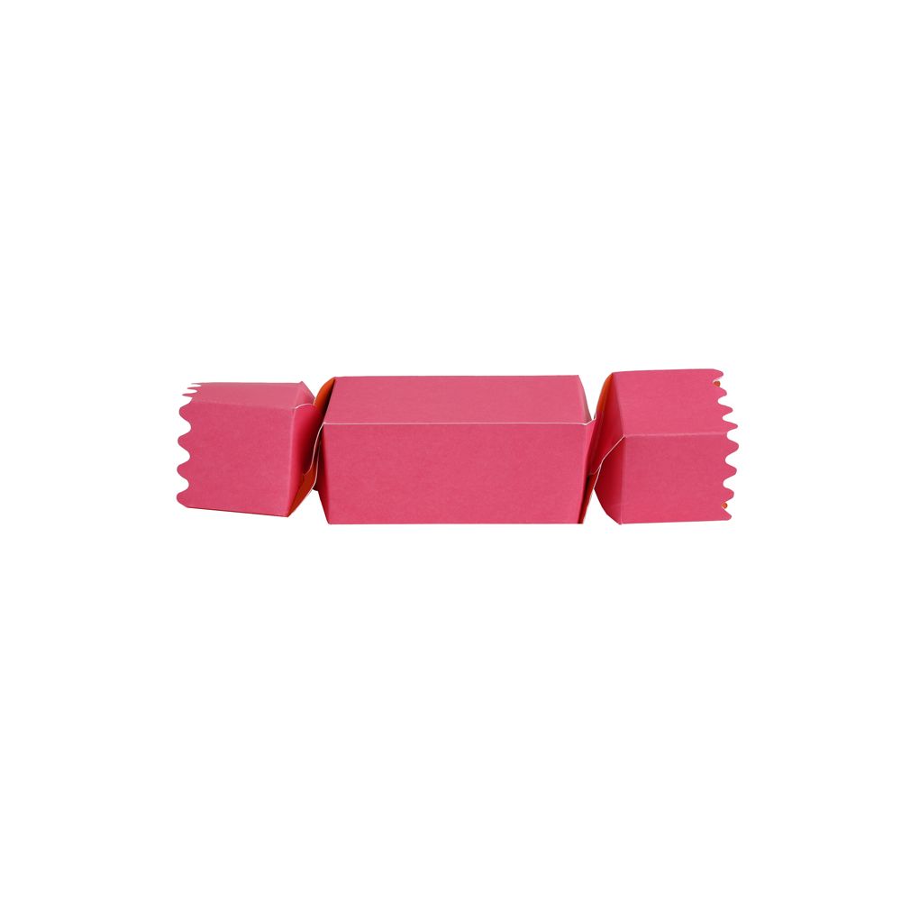 Magenta Pink and Orange Christmas Cracker Box