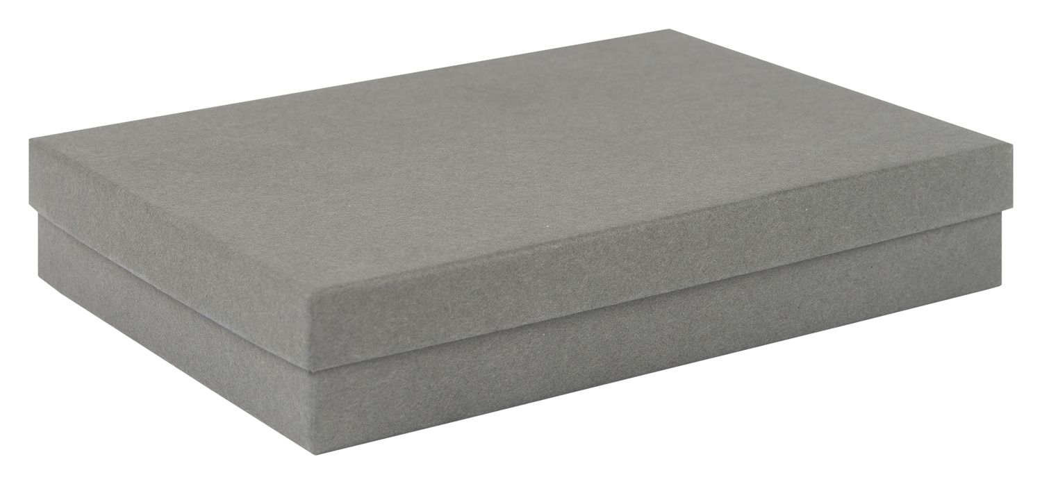 Kraft Grey Necklace Jewellery Gift Box