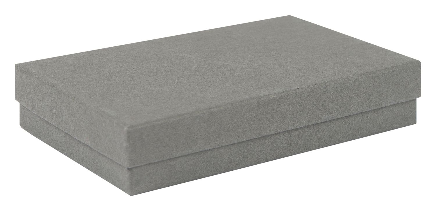Kraft Grey Small Necklace Jewellery Gift Box