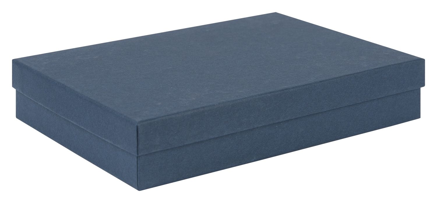 Kraft Navy Blue Necklace Jewellery Gift Box