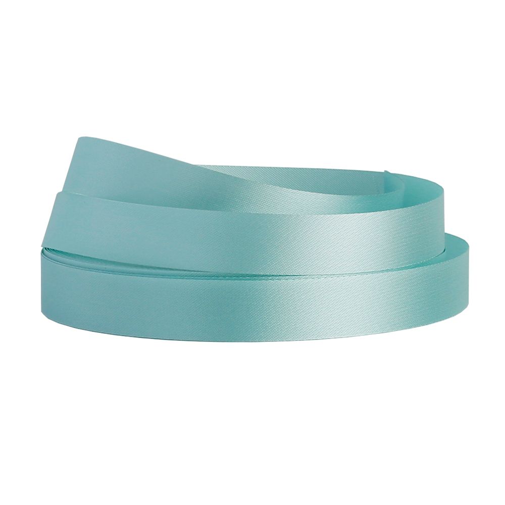 Turquoise Wood Pulp Ribbon 50 metres x 15mm