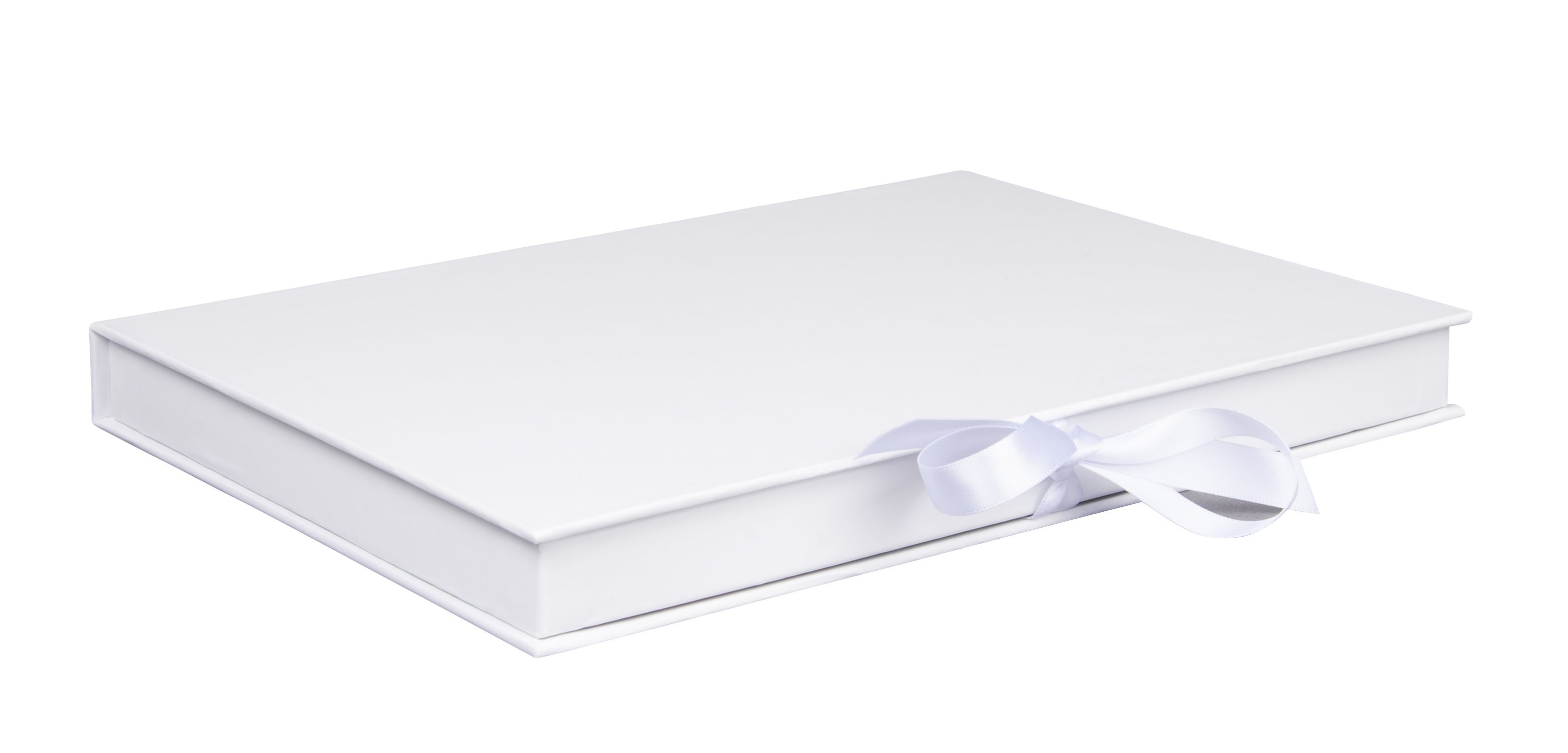Luxury Thin White Book Style Gift Box