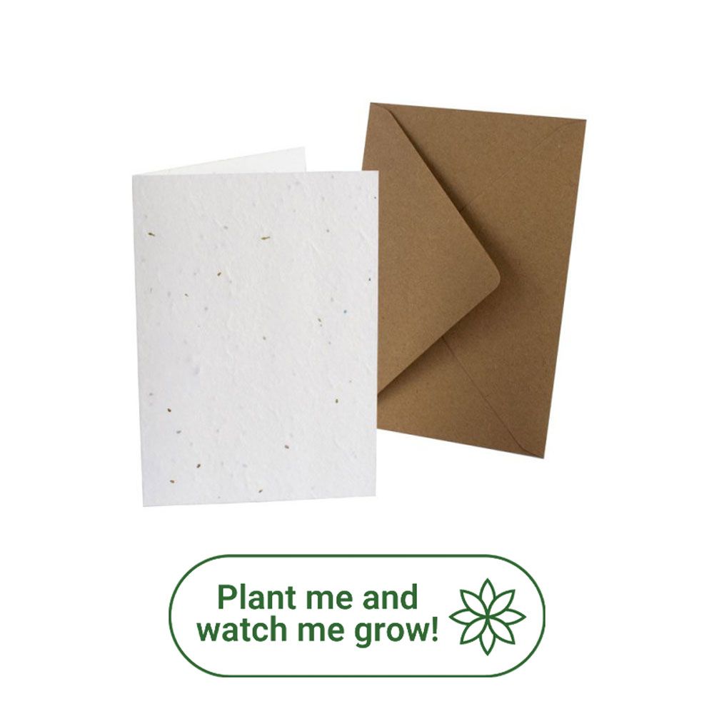 A6 Blank Plantable Seed Paper Card