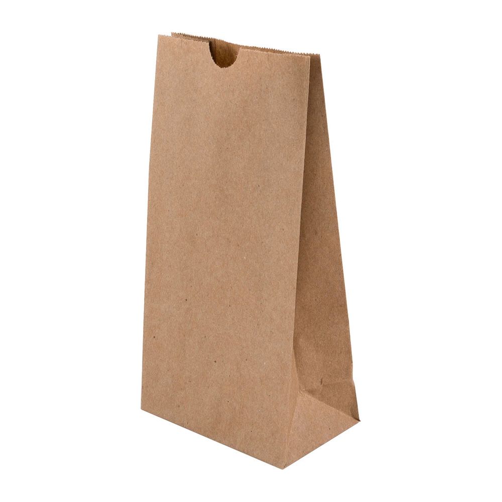 Small Wholesale Kraft Brown Coffee Bag Without Window