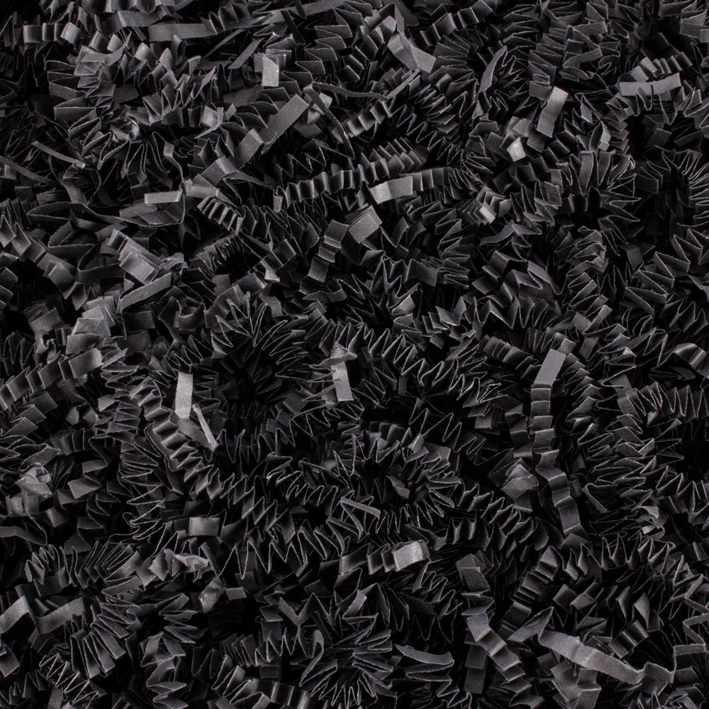 Black Shredded Zig Zag Paper - 1kg
