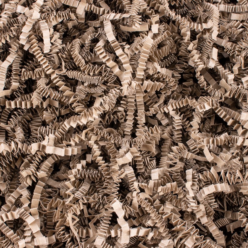 Kraft Food Grade Shredded Zig Zag Paper - 1kg