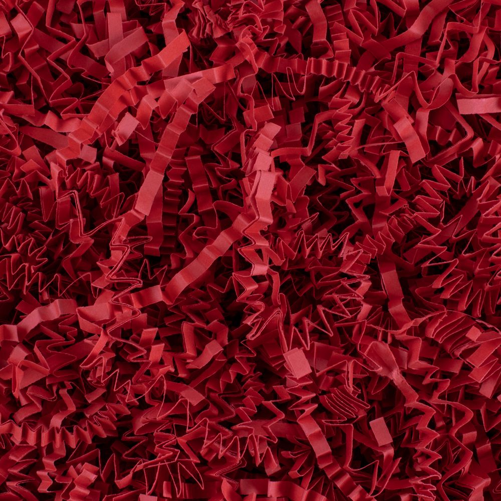 Red Shredded Zig Zag Paper - 1kg