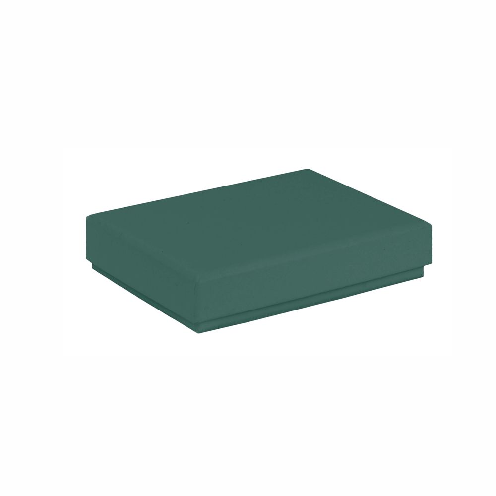 Luxury Forest Green Thin Earring Box