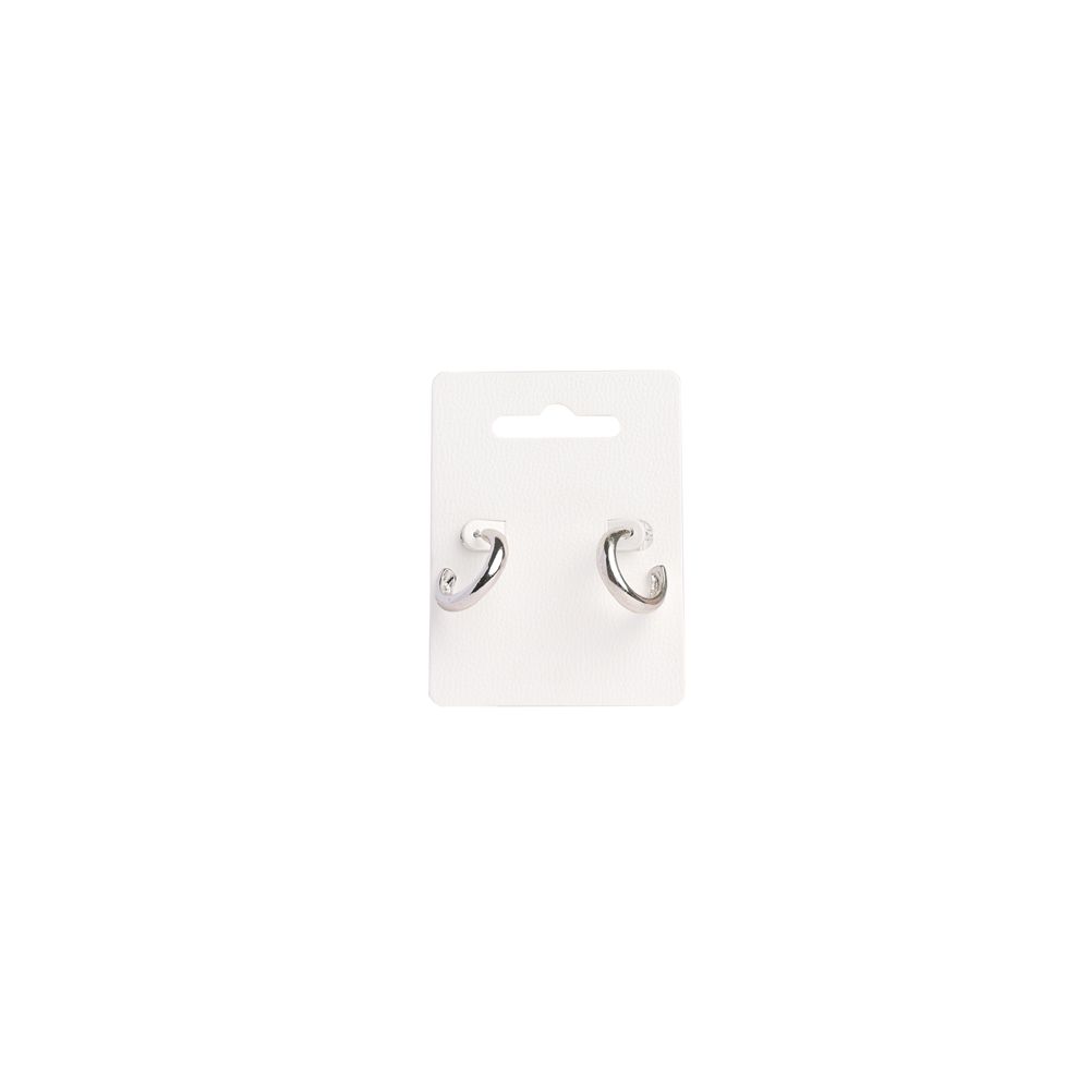 White Jewellery Cards Pop Out Tabs for Earrings  - Pack of 100