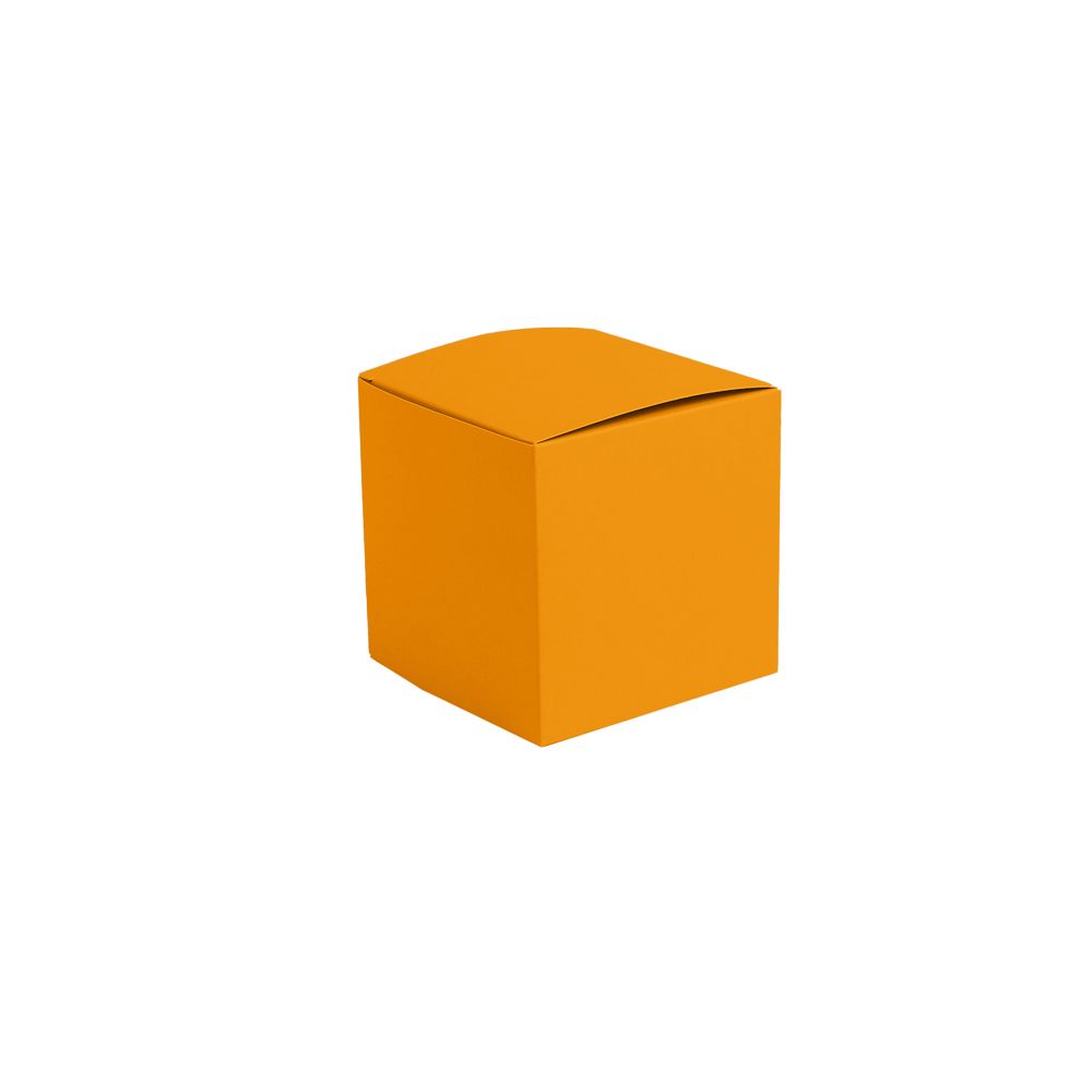 Bright Yellow Flat Pack Gift Box