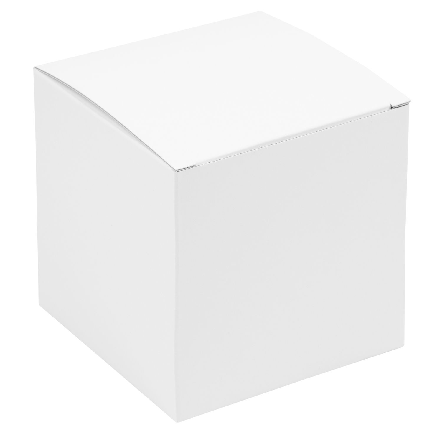White Flat Packed Micro Corrugated Mug Gift Box