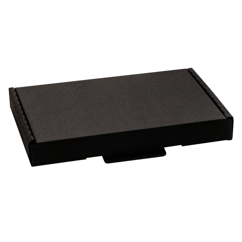 Black 1-Piece Thin A6 Corrugated Postal Box