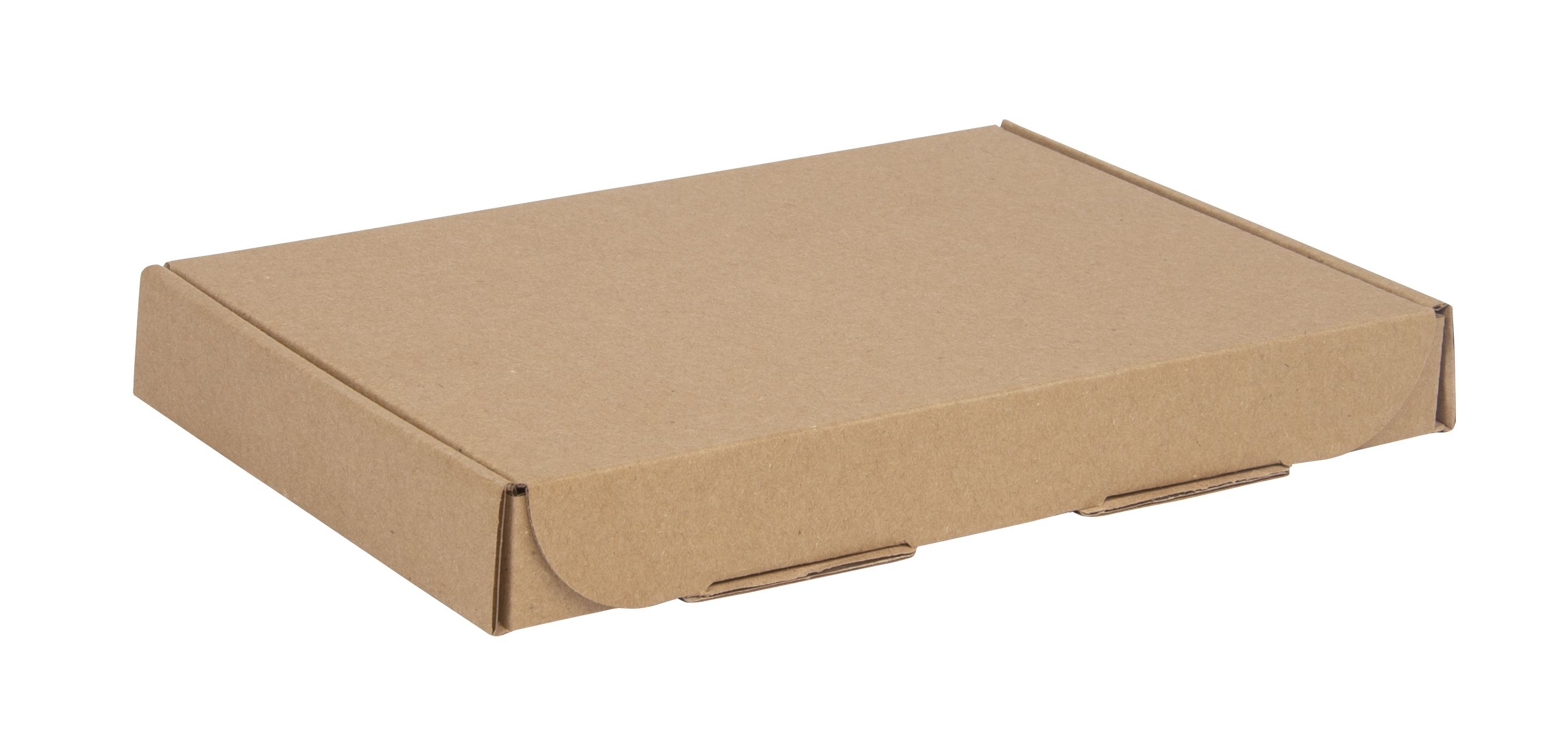 Kraft 1-Piece Thin A6 Corrugated Postal Gift Box