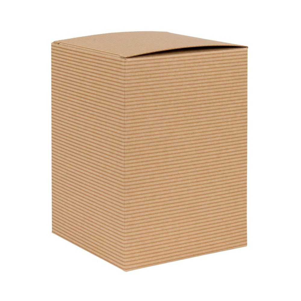 Brown Kraft Recycled Flat Packed Gift Box 145mm Depth