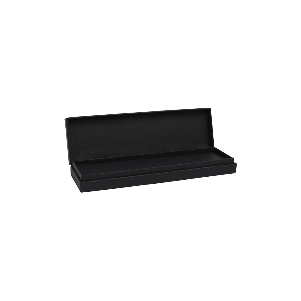 Luxury Black Hinged Bracelet / Watch Box