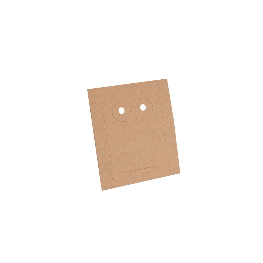 Medium Kraft Multi-Purpose Earring Card Insert