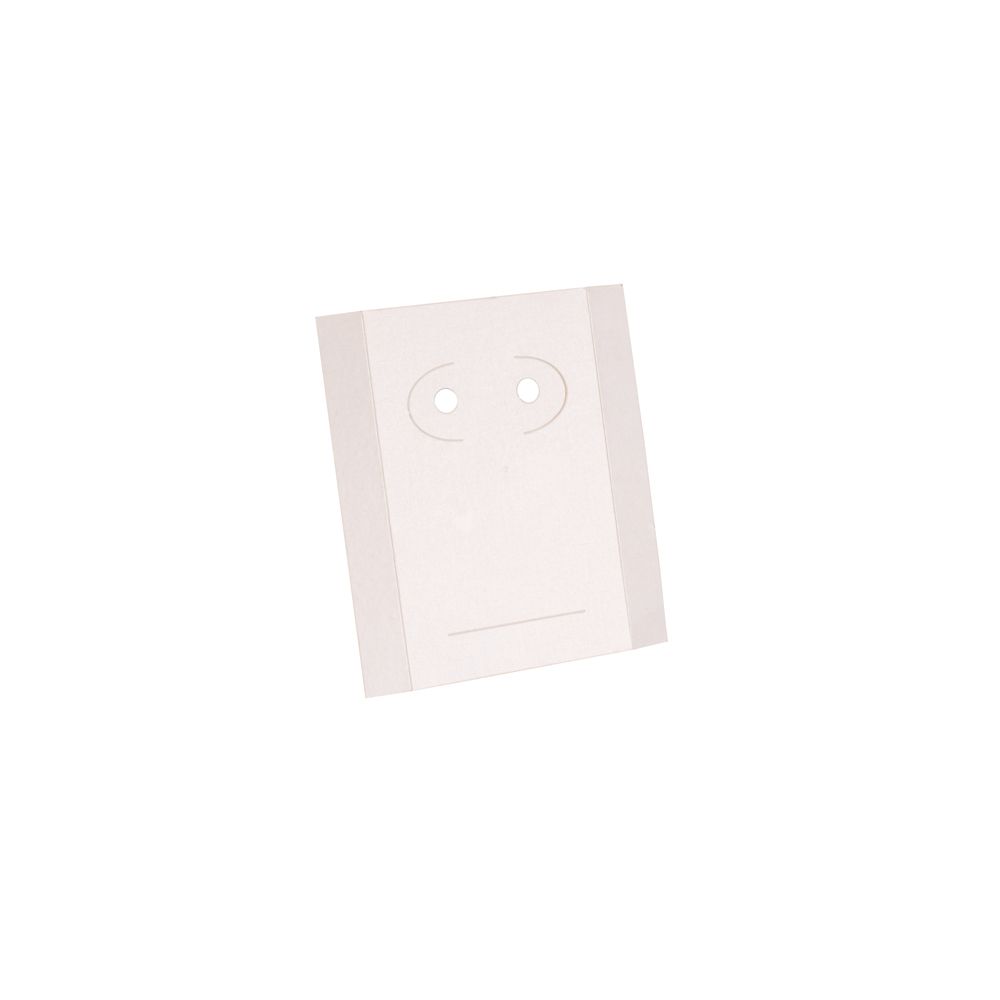 Medium White Multi-Purpose Earring Card Insert