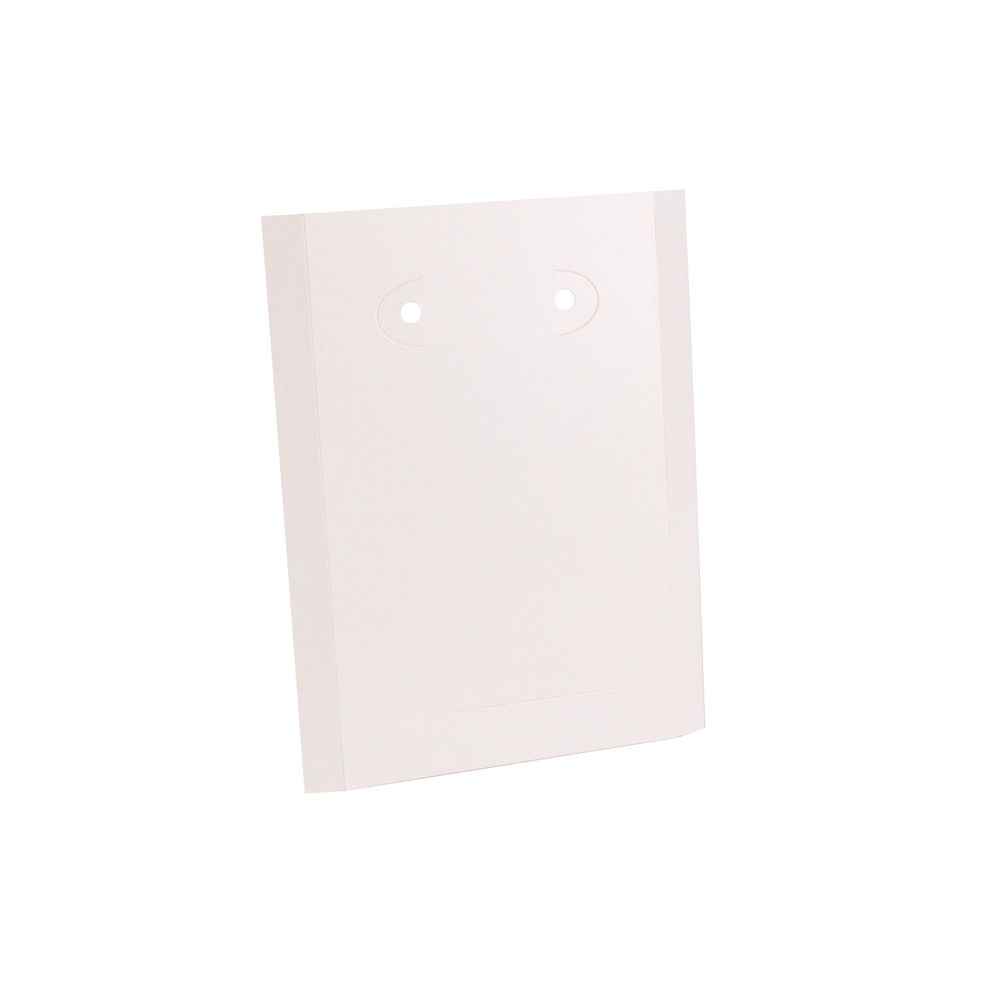 Small White Multi-Purpose Jewellery Card Insert