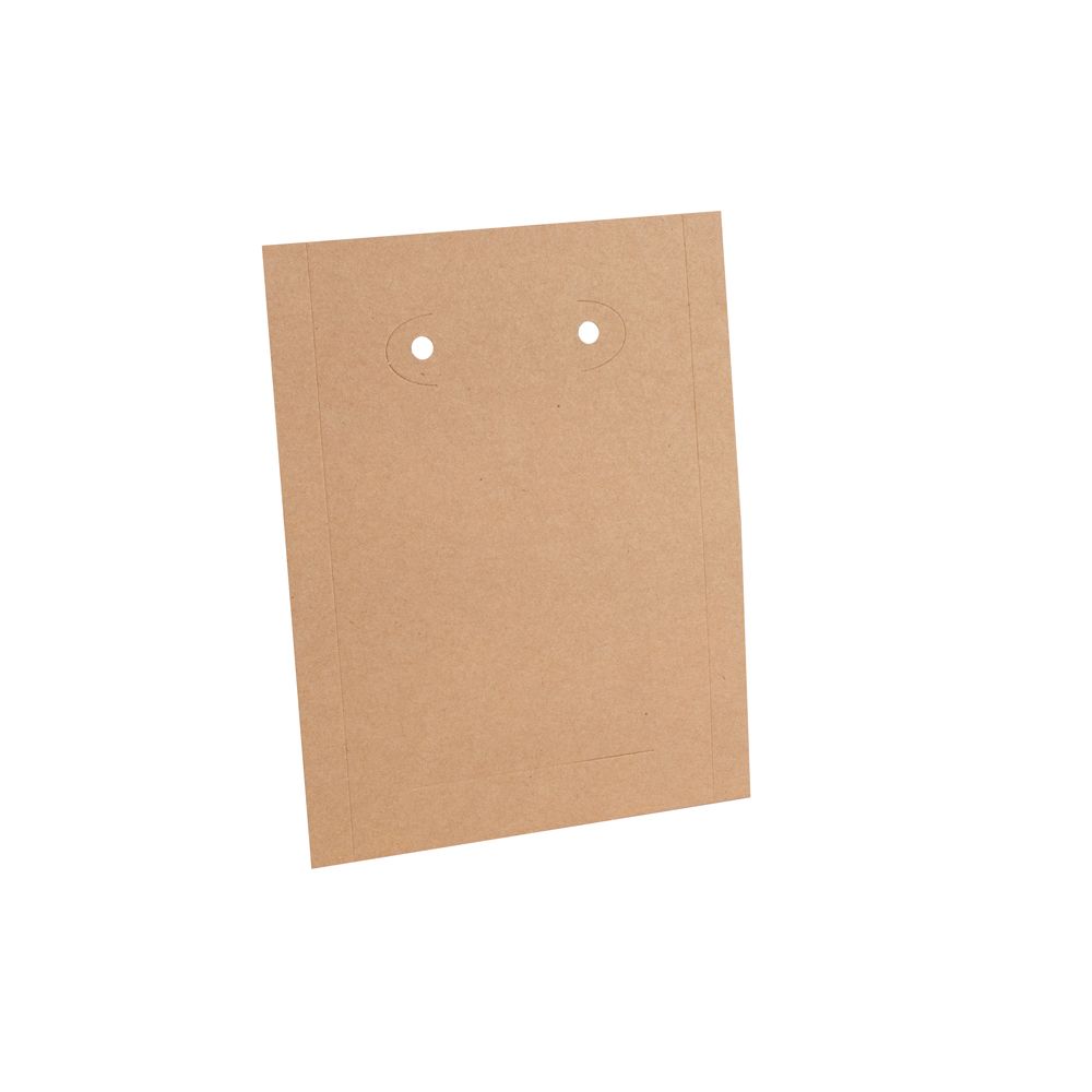 Small Kraft Multi-Purpose Jewellery Card Insert