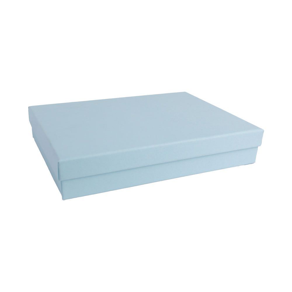 Essentials Large Light Blue Kraft Multi-Purpose Gift Box