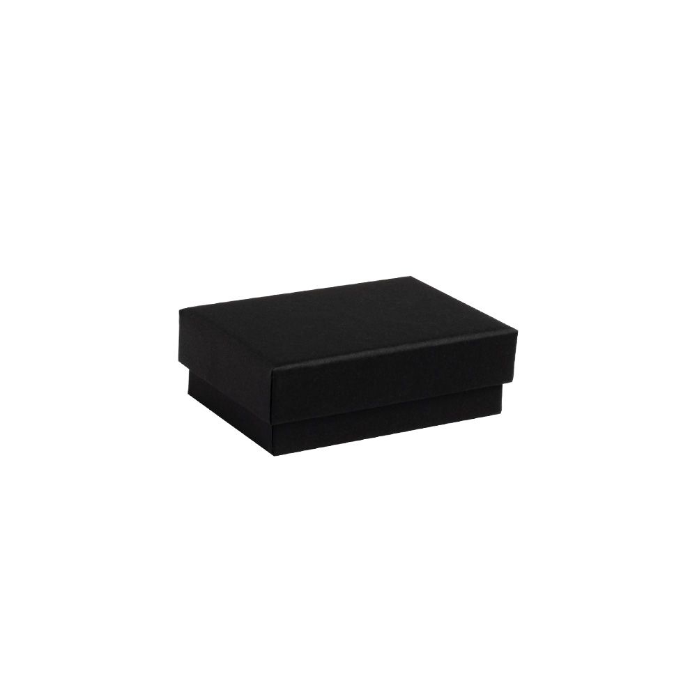 Essentials Black Small Earring Jewellery Gift Box - Foam Insert