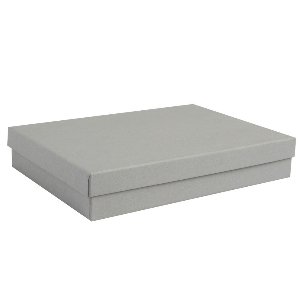 Essentials Large Grey Kraft Multi-Purpose Gift Box
