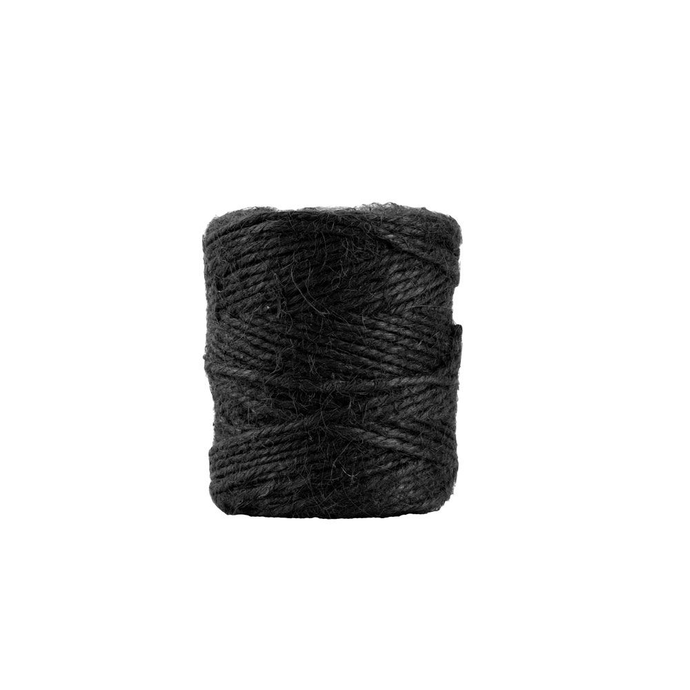 Black Jute Twine 50 metres