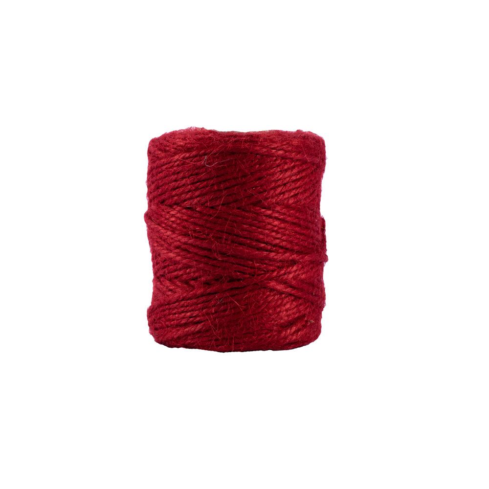 Red Jute Twine 50 metres