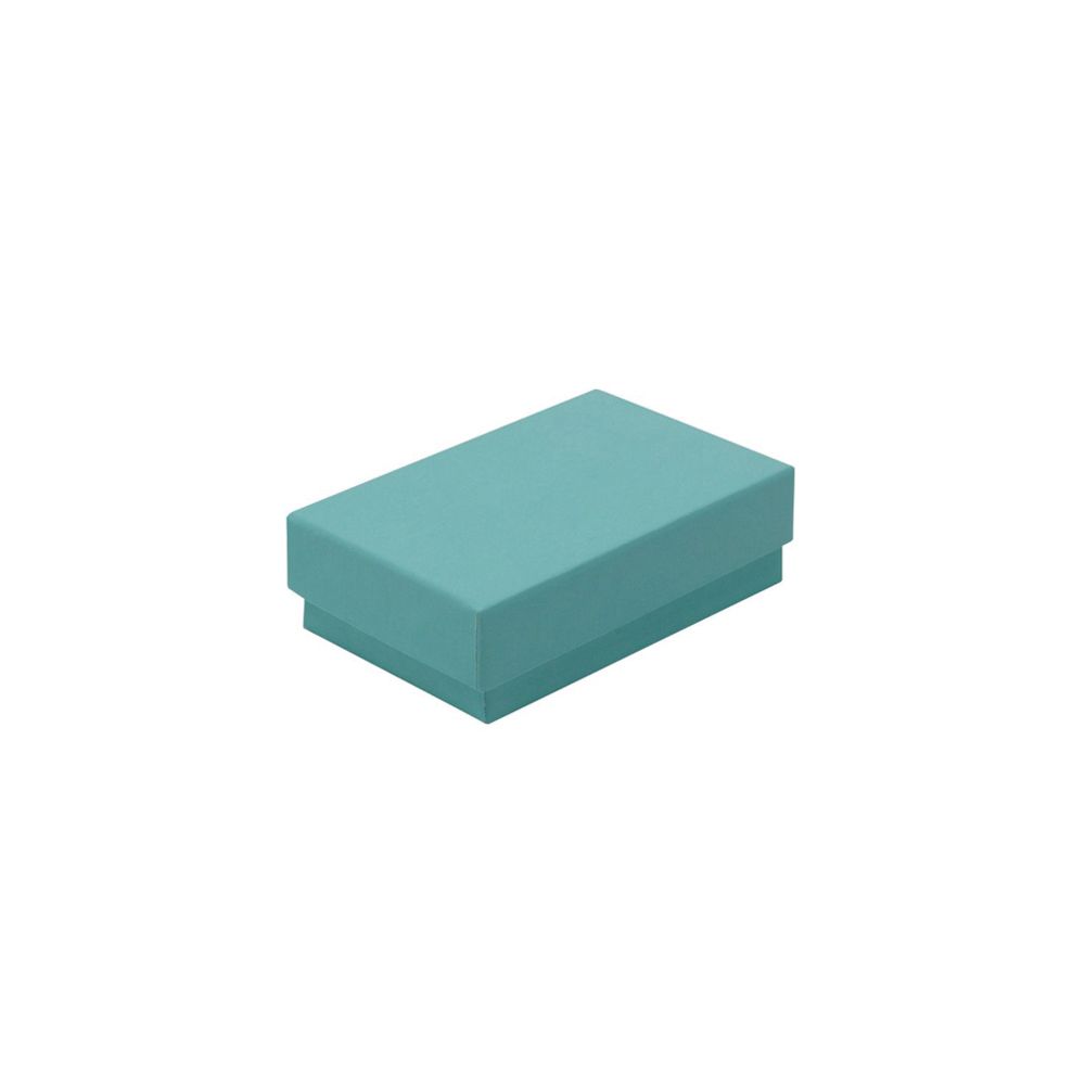 Kraft Aqua Small Earring Jewellery Gift Box