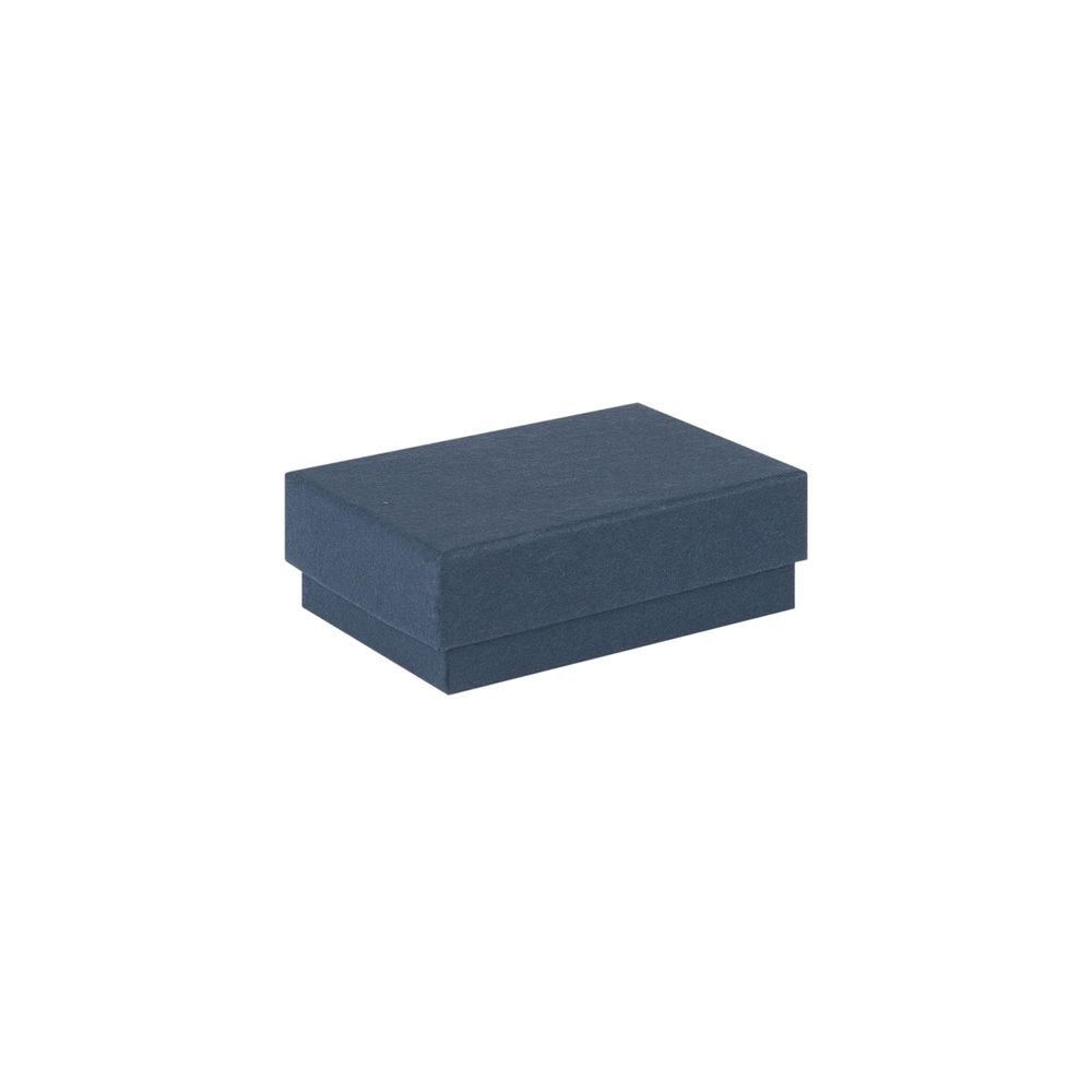 Kraft Navy Blue Small Earring Jewellery Gift Box