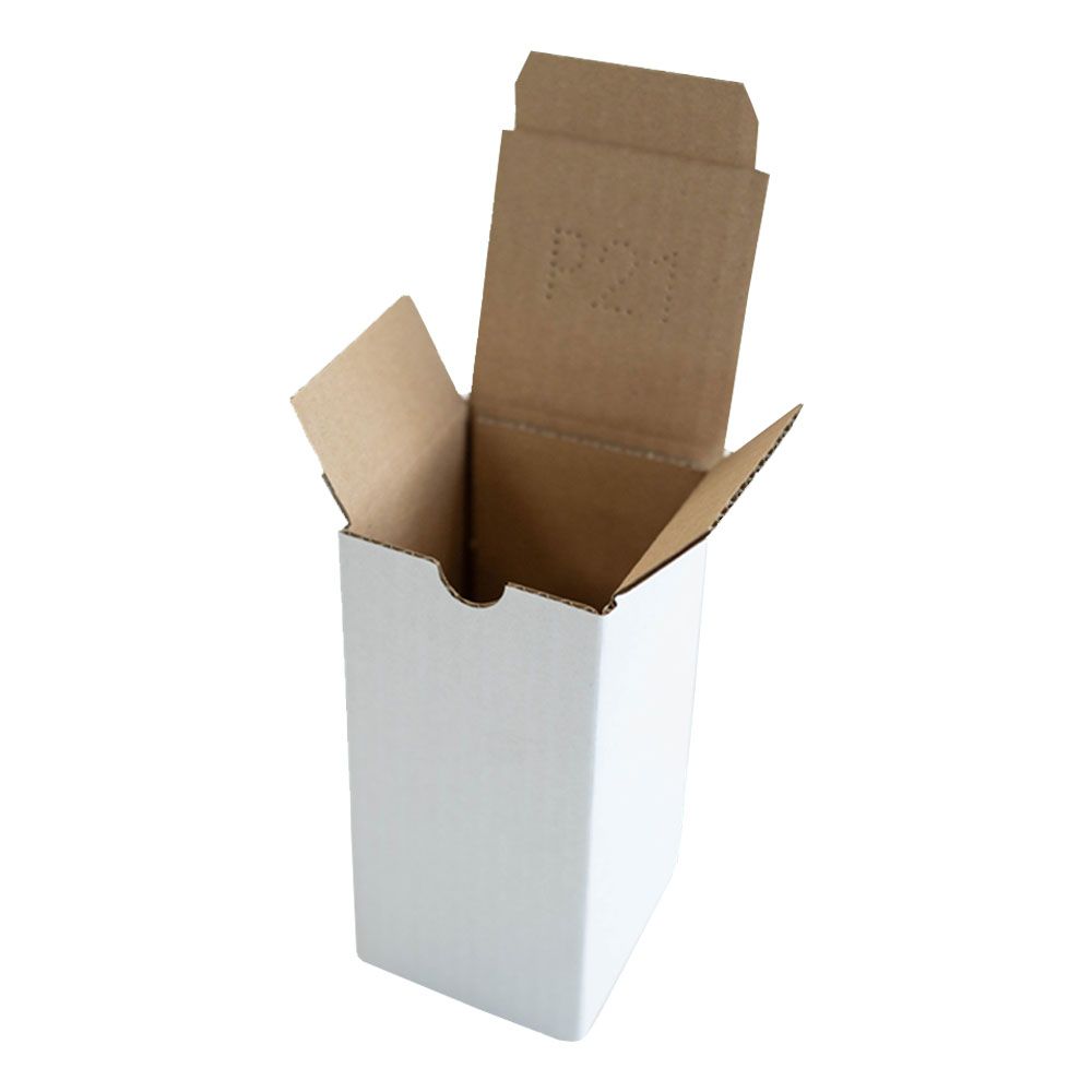 Pack of 50 Single Wall White Packing Boxes
