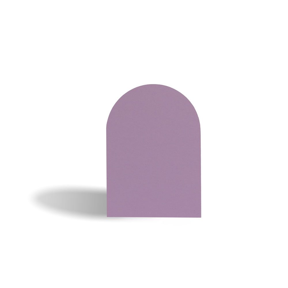 Plain Lilac A6 Arch Note Card