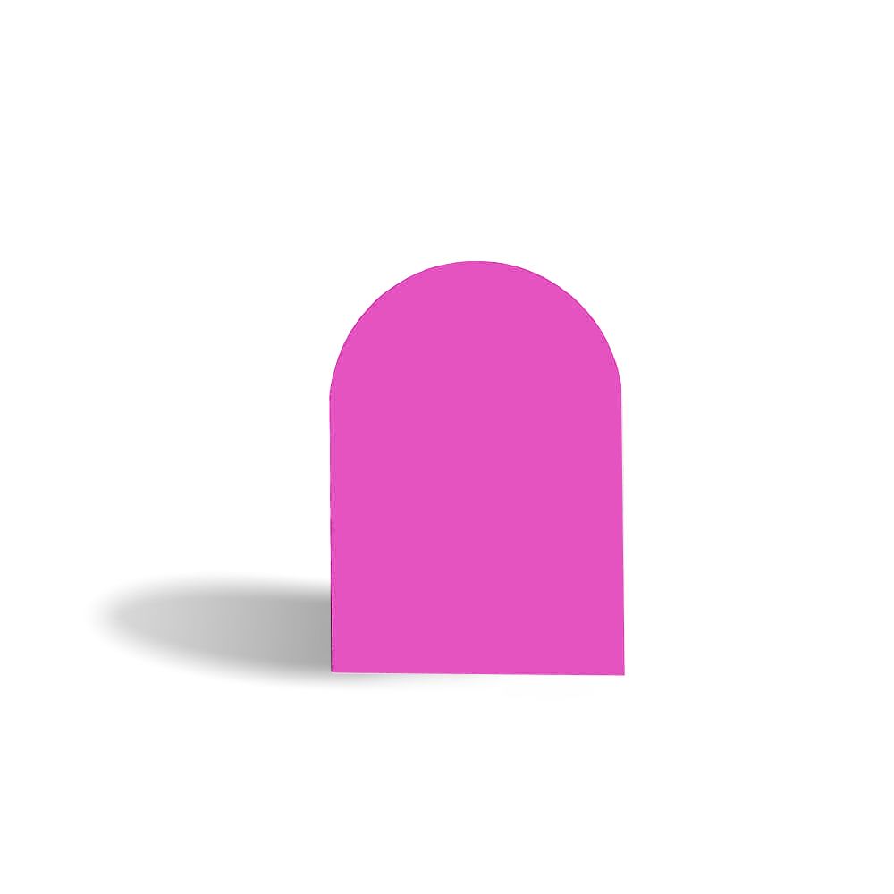 Plain Magenta Pink A6 Arch Note Card