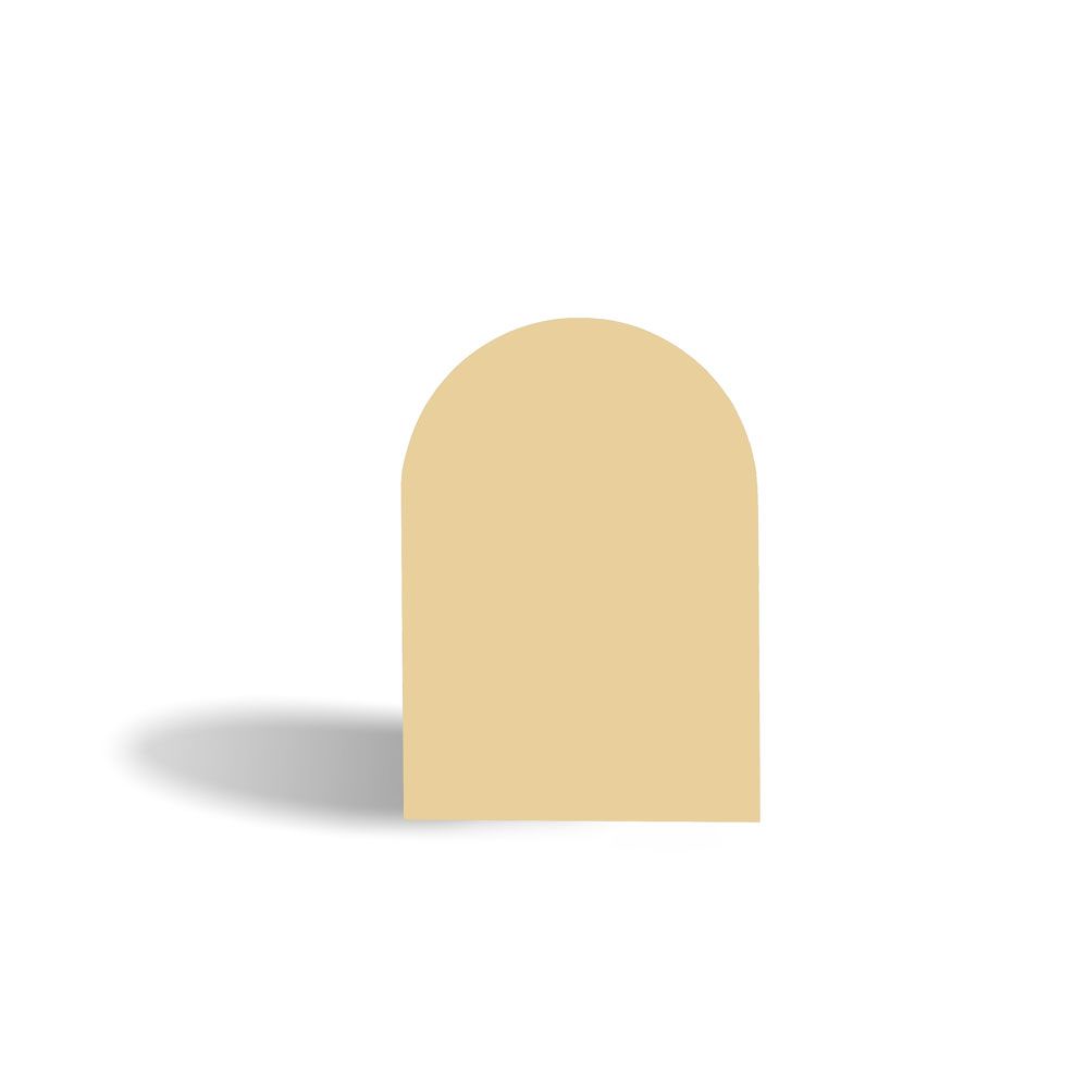 Plain Sandstone A6 Arch Note Card