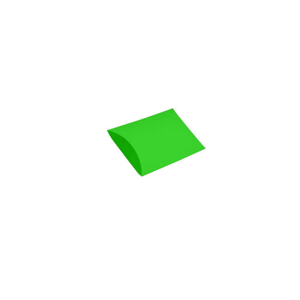 Small Bright Green Pillow Box