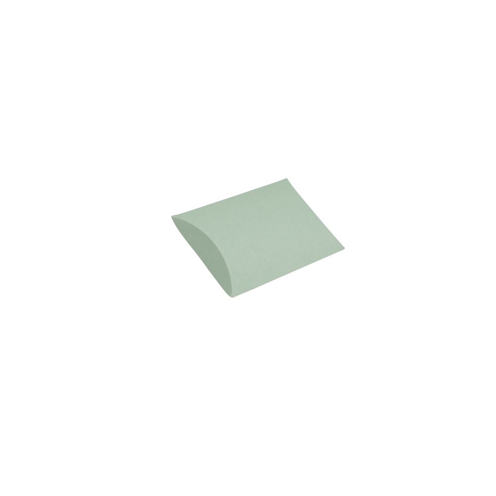 Small Smokey Green Pillow Box
