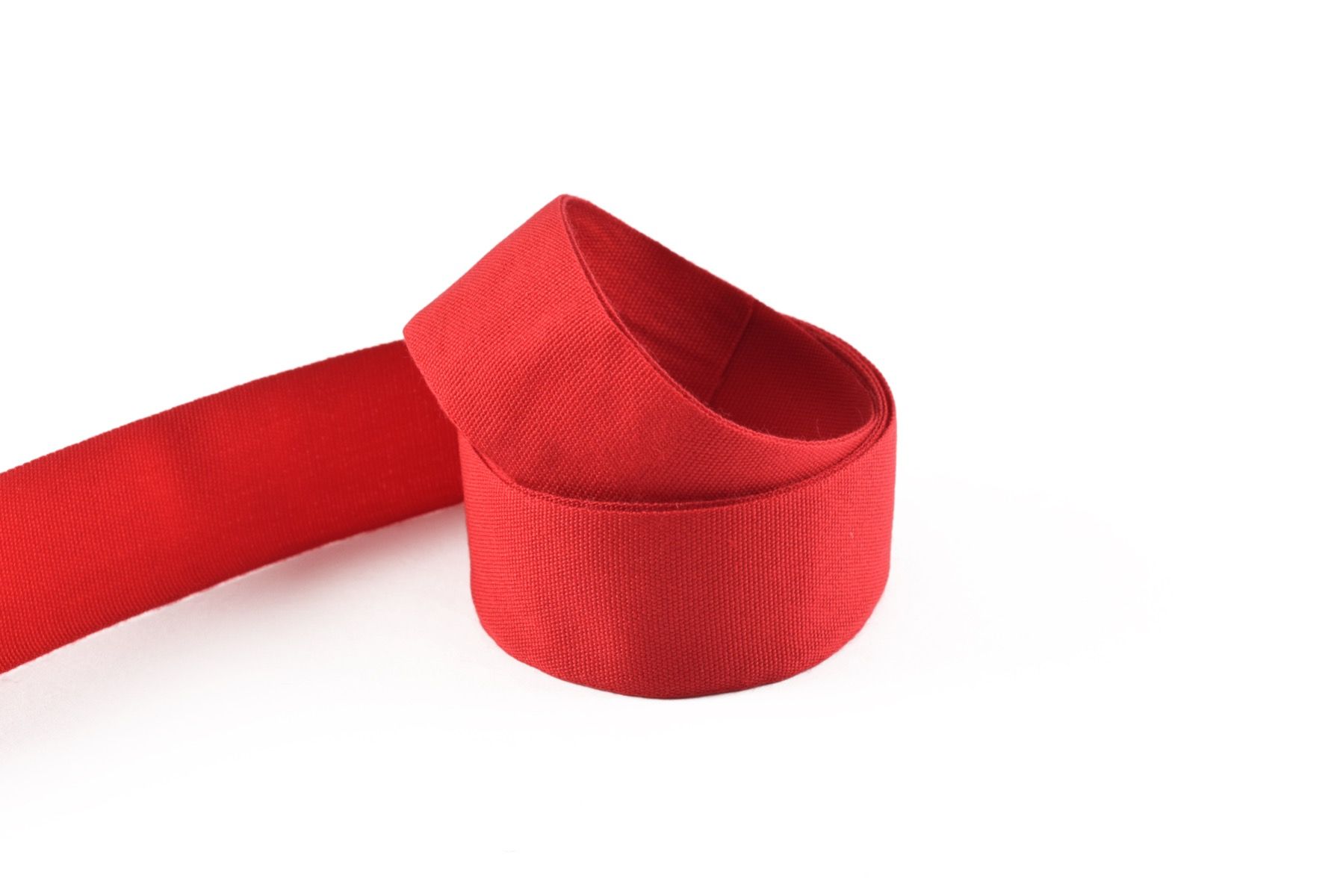 Red Tencel Ribbon 20 metres x 25mm