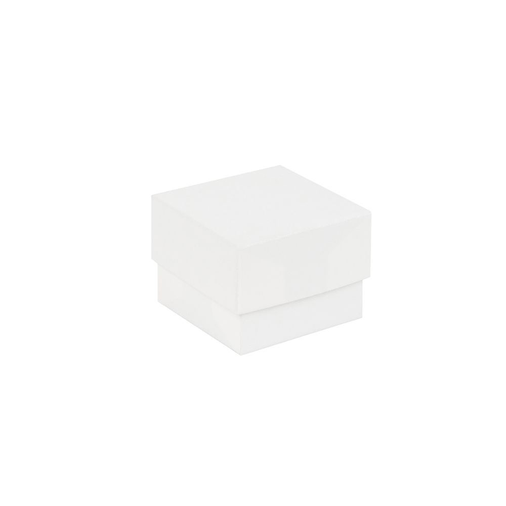 White Swirl Recycled Ring Box