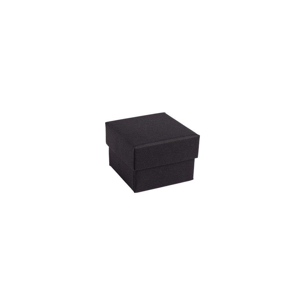 Essentials Small Black Ring Jewellery Gift Box