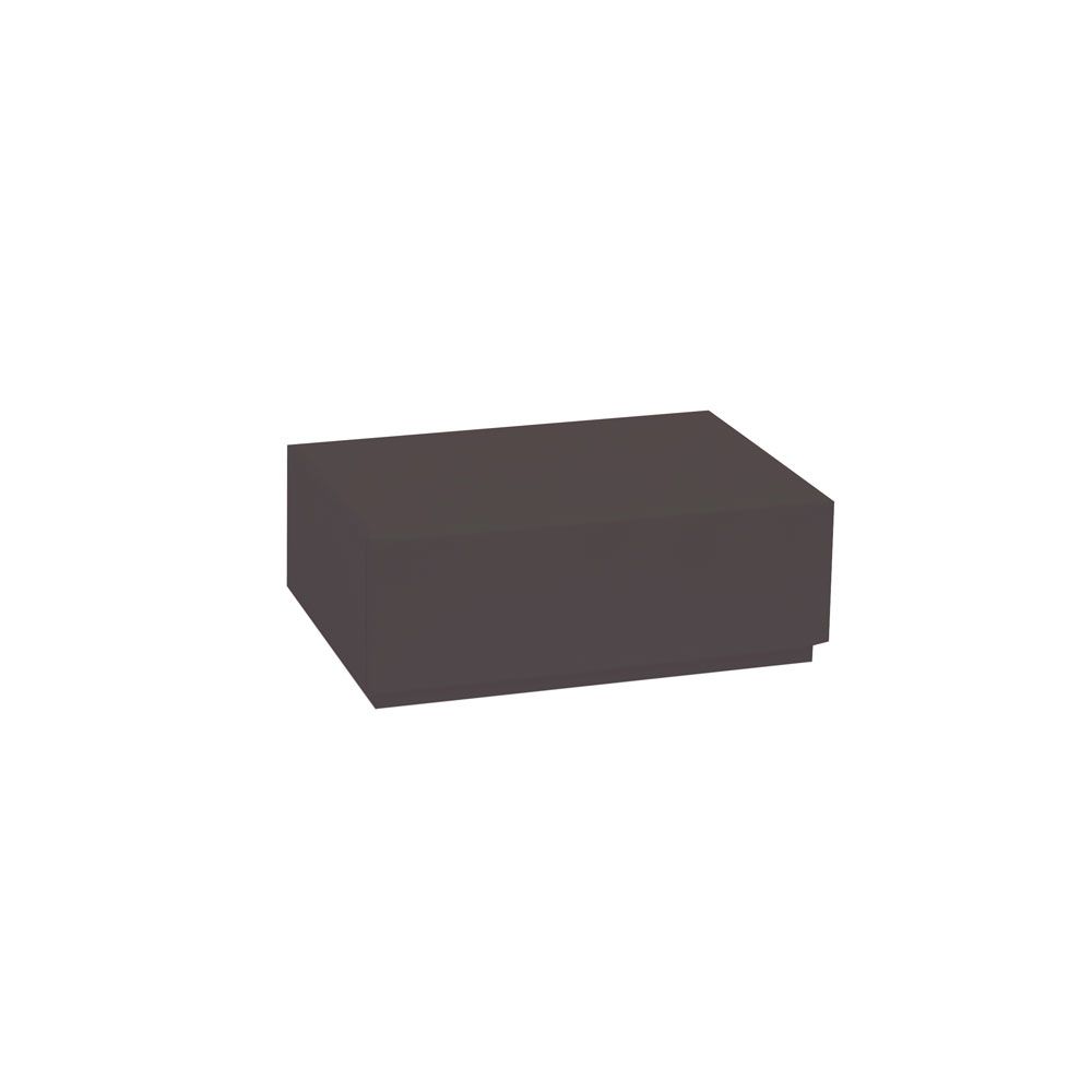 Black Rigid 2-Piece Postal Box / Gift Box 105mm length