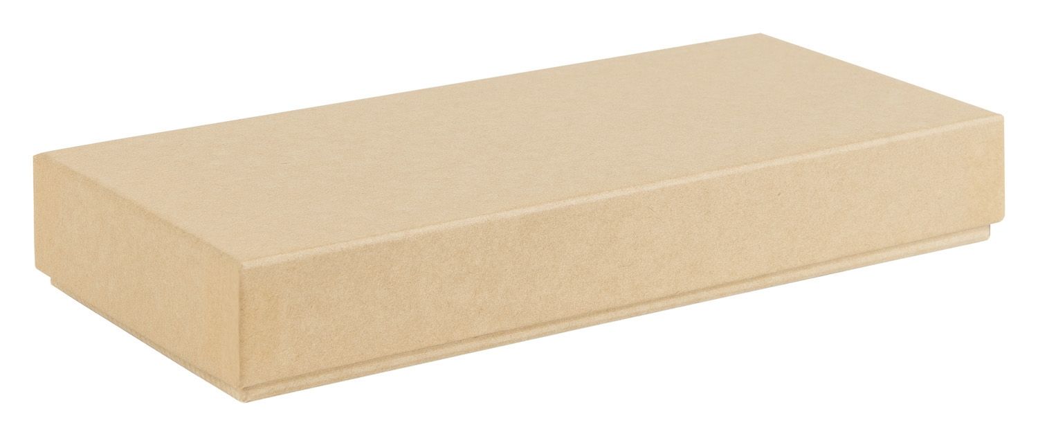 Brown Kraft Rigid 2-Piece Postal Box / Gift Box 206mm length