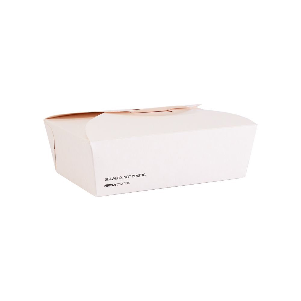 Pack of 220 Notpla Seaweed Large Takeaway Boxes