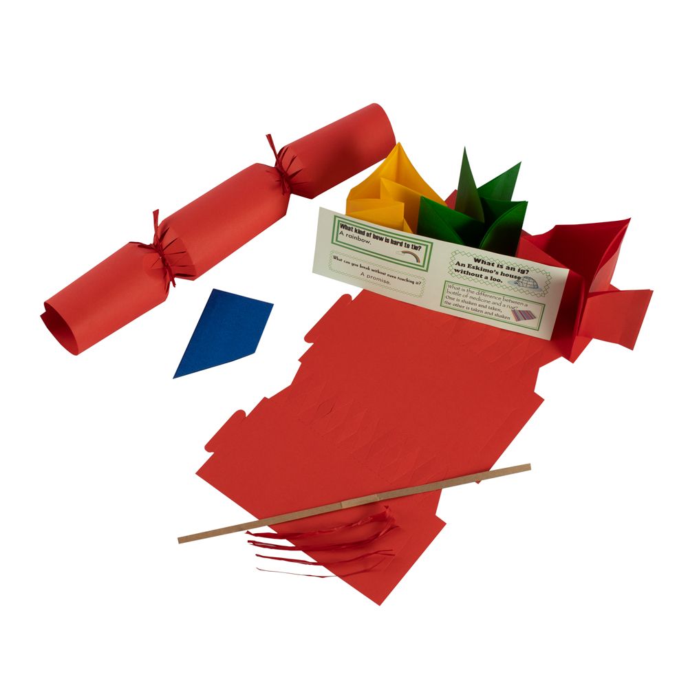 Christmas Cracker Kit of 4 - Red